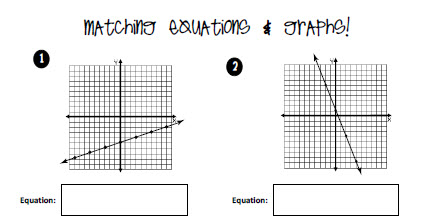 11 Matching Activities For Graphing Linear Equations Teaching Expertise